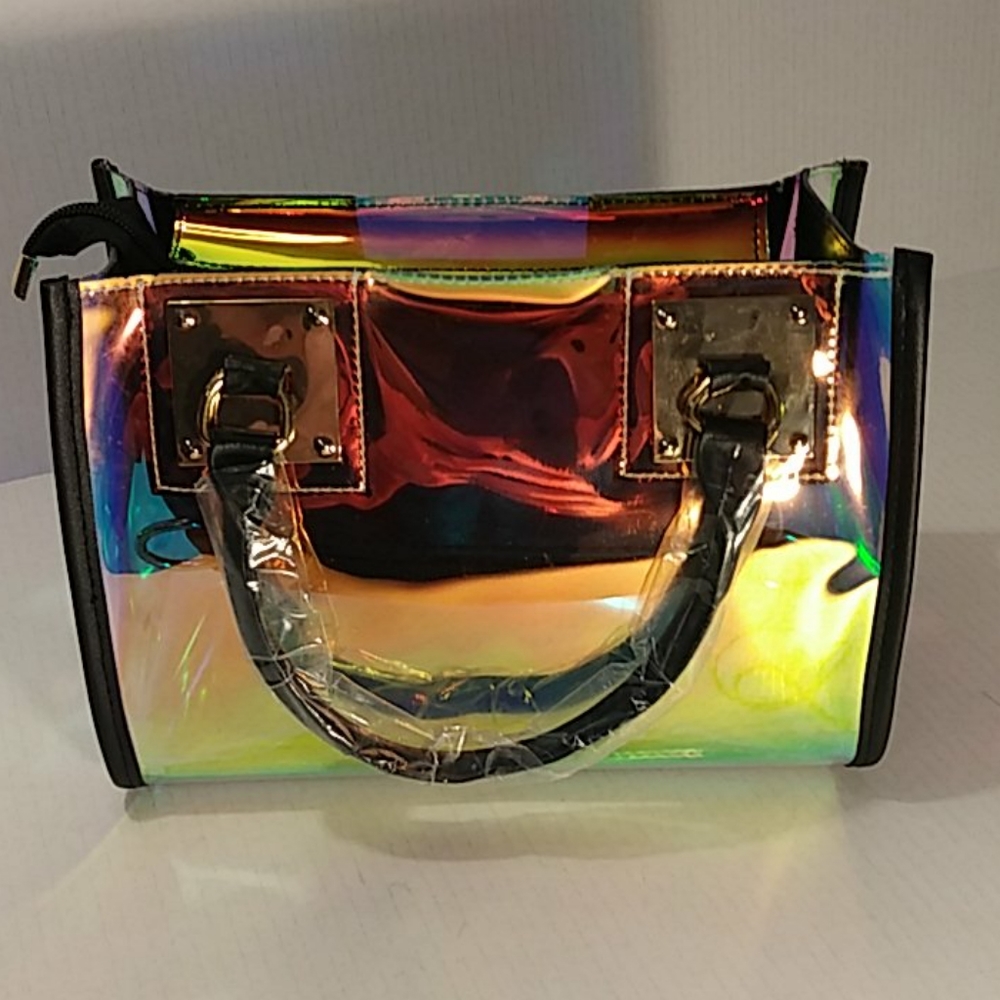 Fashion Dazzle Colour Stylish Jelly Bag